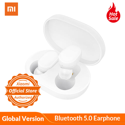 Global Version Xiaomi Airdots TWS Mi wireless Bluetooth 5.0 Earphone Touch Control Earbuds Air Dots Headset with Charging Box