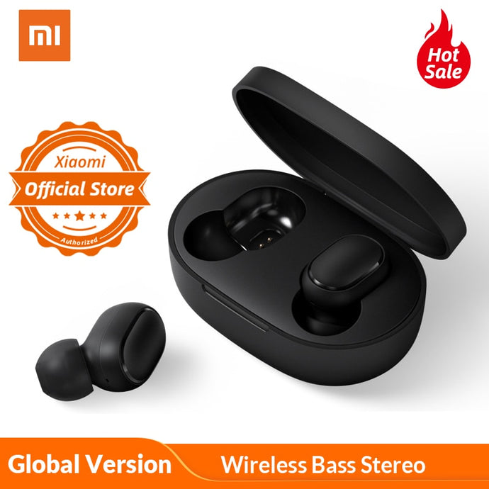 Xiaomi Redmi AirDots In Ear Bluetooth 5.0 Charging Earphone Wireless Bass Stereo Earphones With Mic Handsfree Earbuds AI Control